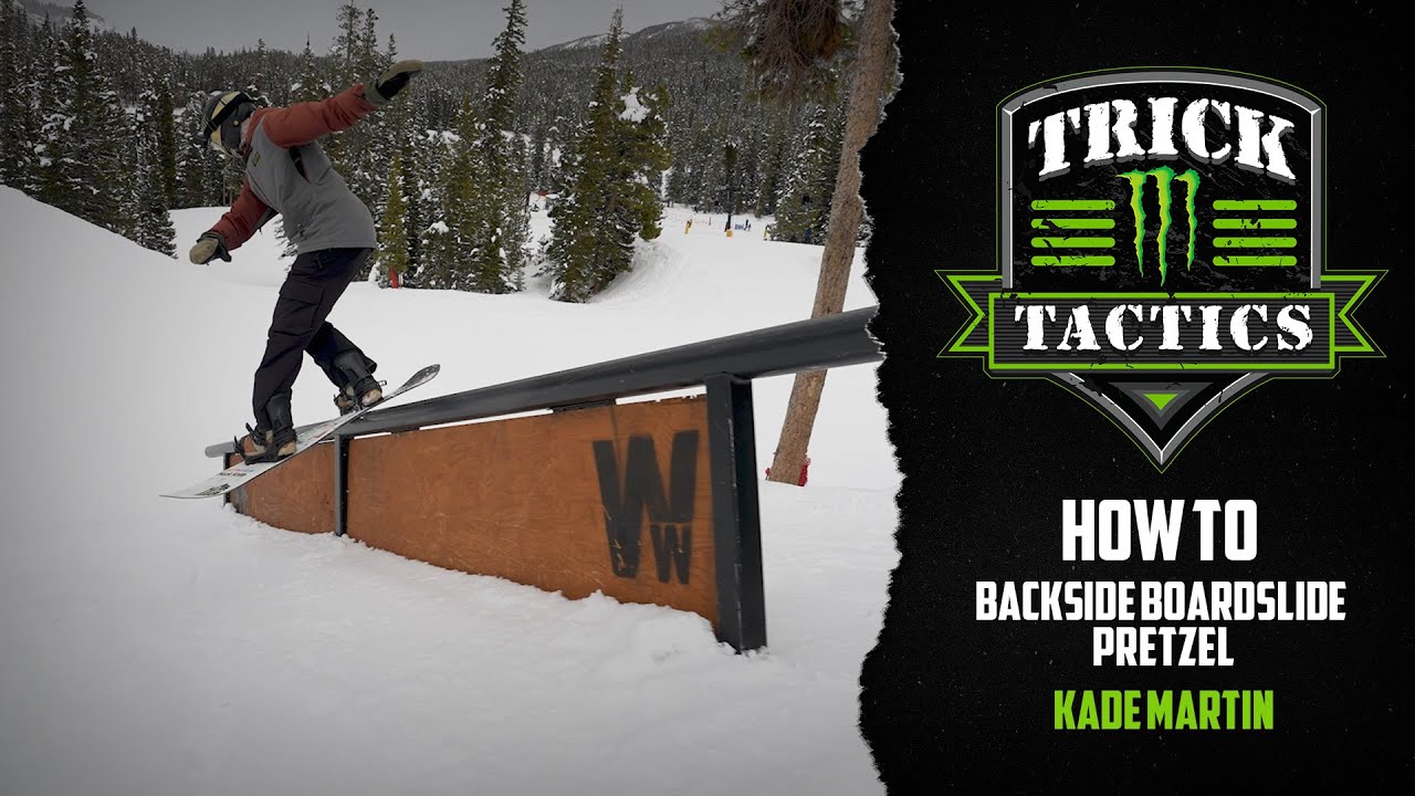 Trick Tactics: How to BS Boardslide Pretzel with Kade Martin