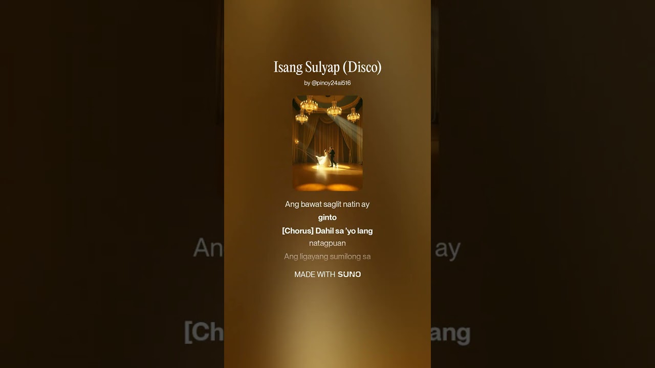 Isang Sulyap (Manila Sound)