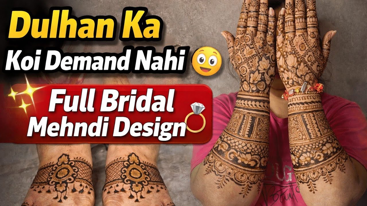 Bride की कोई डिमांड नहीं 😱🌿|| Mehandi Vlogs || Vlog video || Done by @divyanshumehandidesigner 