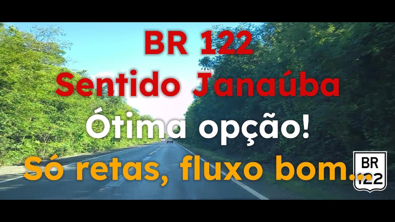 04/2026 - BR 122 Sentido Janaúba-MG, Top Demais, Trânsito Fluindo Muito Bem