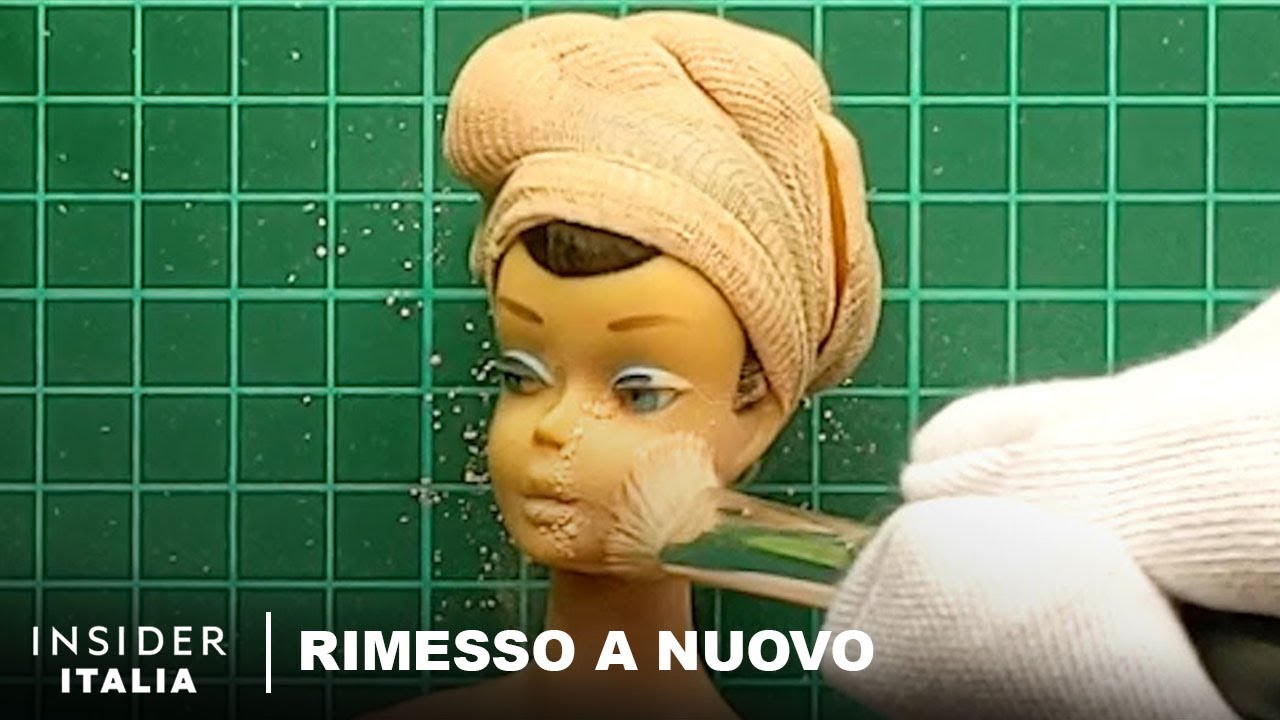 Come Viene Restaurata Professionalmente Una Barbie Swirl Ponytail Degli Anni ‘60 | Rimesso A Nuovo