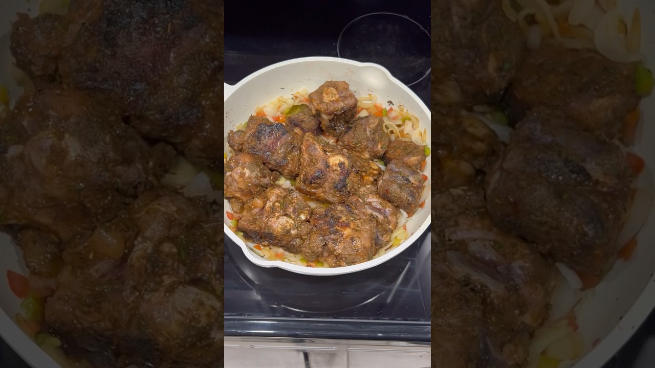 EASY PREP OXTAIL RECIPE #oxtails #jamaicanfood