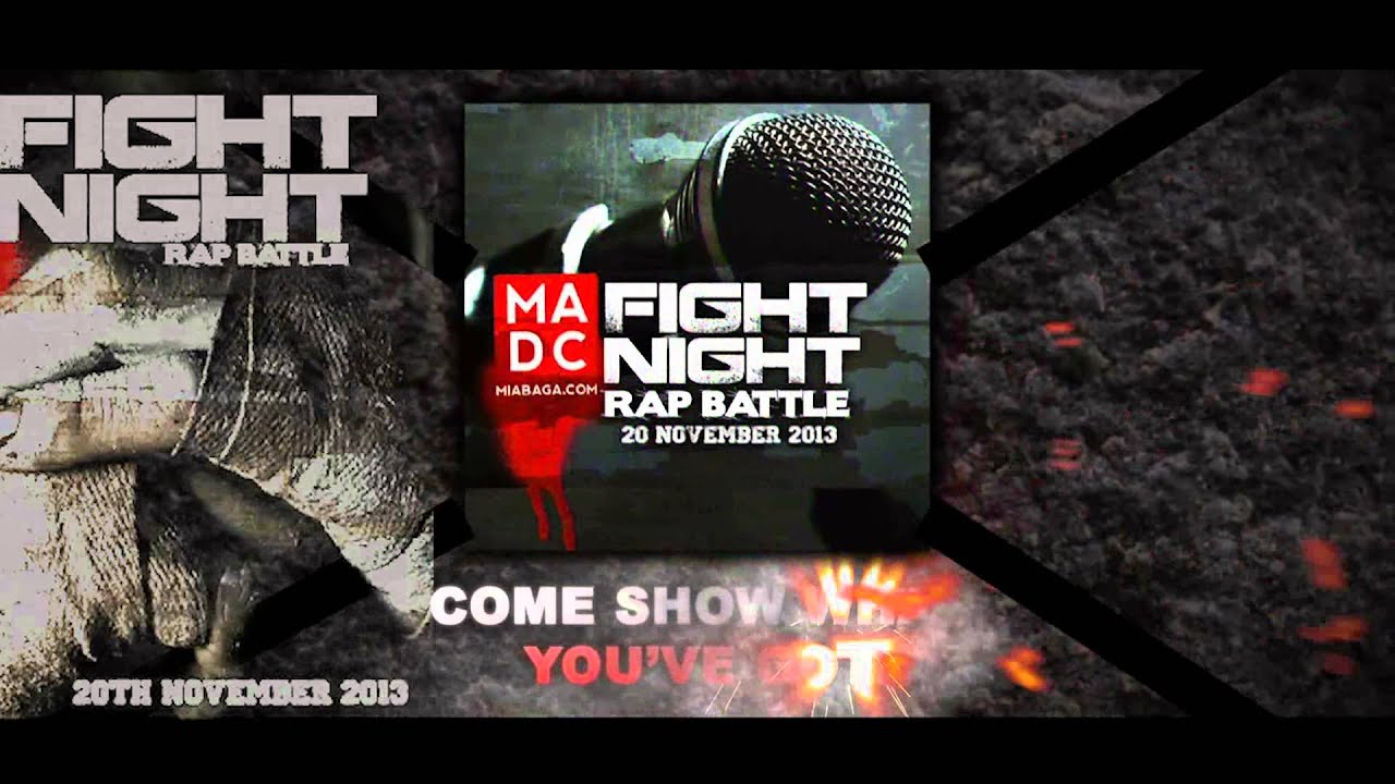 MIABAGA.COM Presents FIGHT NIGHT (Rap Battle)