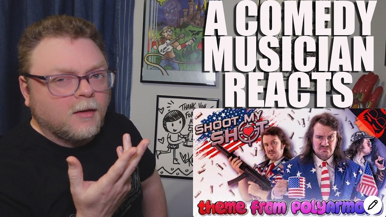 A Comedy Musician Reacts | SHOOT MY SHOT Theme From Polyarmory by The Stupendium [REACTION/ANALYSIS]