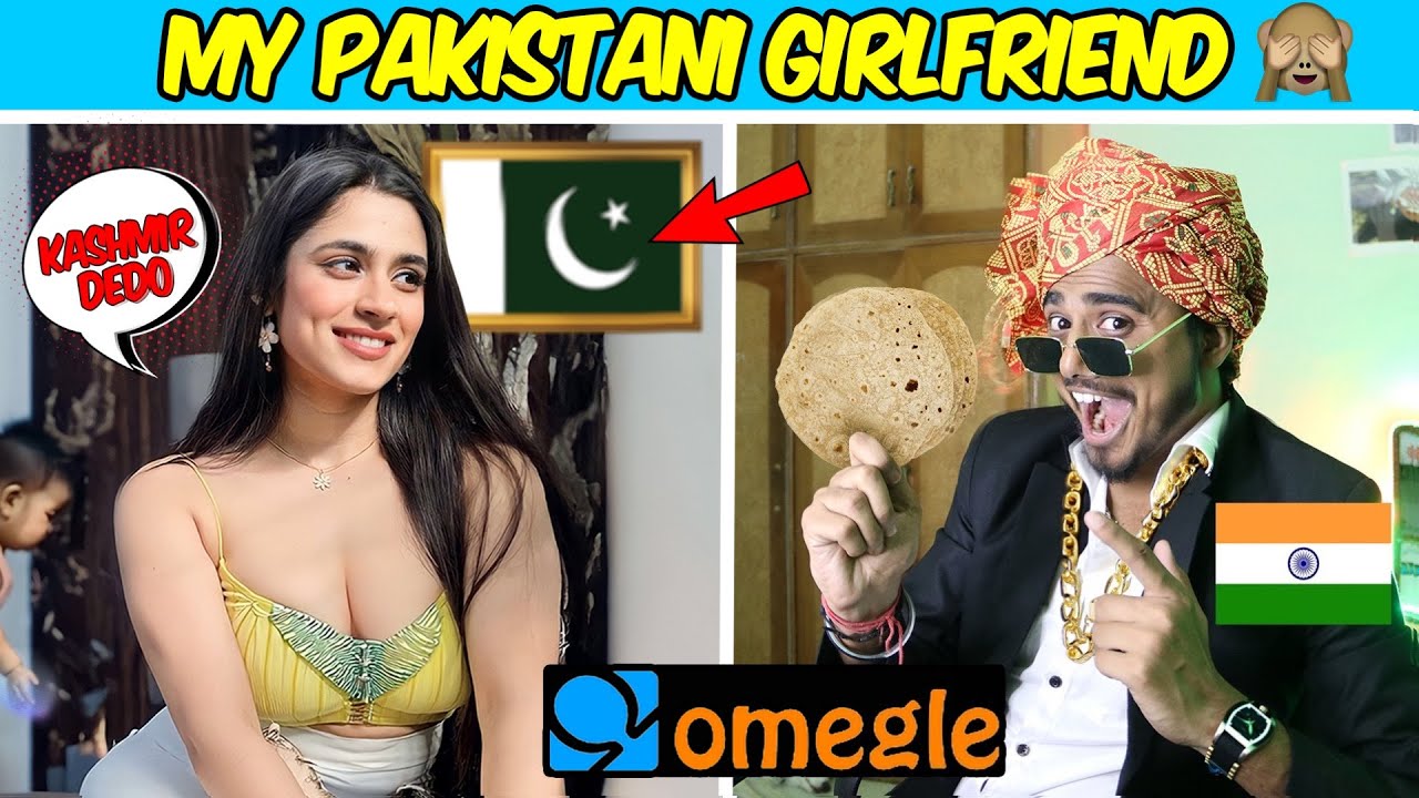 OMEGLE  - My New Wife From Pakistan | Found Love on Omegle  | Omegle India |  GADAR 2 | Omegle Prank