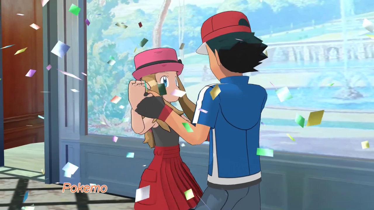 Ash and Serena AmourShipping - Romantic Dance