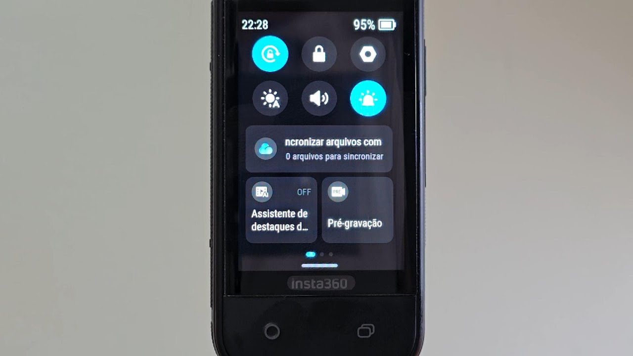 Insta360 X5 Configurando e Operando a Câmera