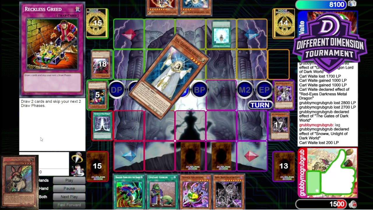 REDU Format September 2012 Yu-Gi-Oh! | Chaos Dragon v. Dark World | @TokenBlackYGO