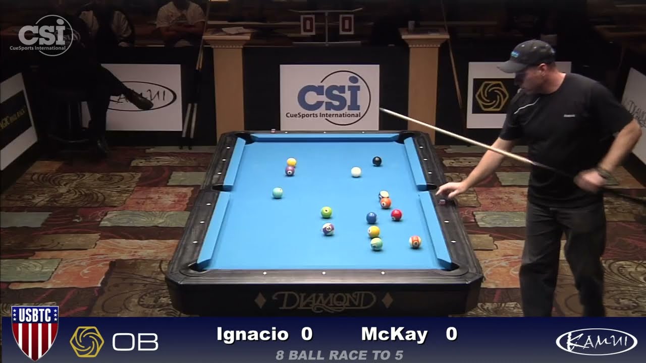 2015 USBTC 8-Ball: Джеффри Игнасио против Шона Маккея (матч за место в стойке!)