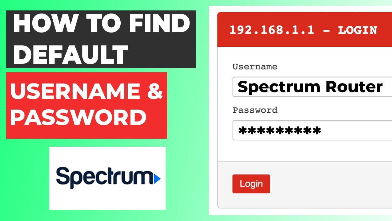 Вход в роутер Spectrum | Пароль от роутера Spectrum