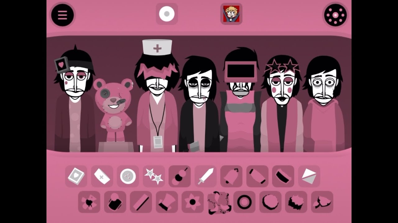 Colorbox v7 Pink gameplay + mix ‘Cloudy sky’ | Incredibox scratch mod |