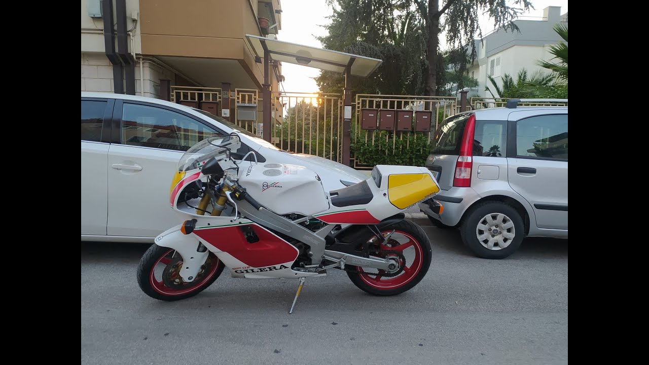 Ride On  Gilera SP02 post Restauro e Messa in Marcia