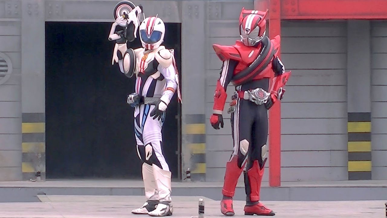 仮面ライダードライブ スーパーアクションバトルステージ 超速大決戦 #歴代ライダー大集合