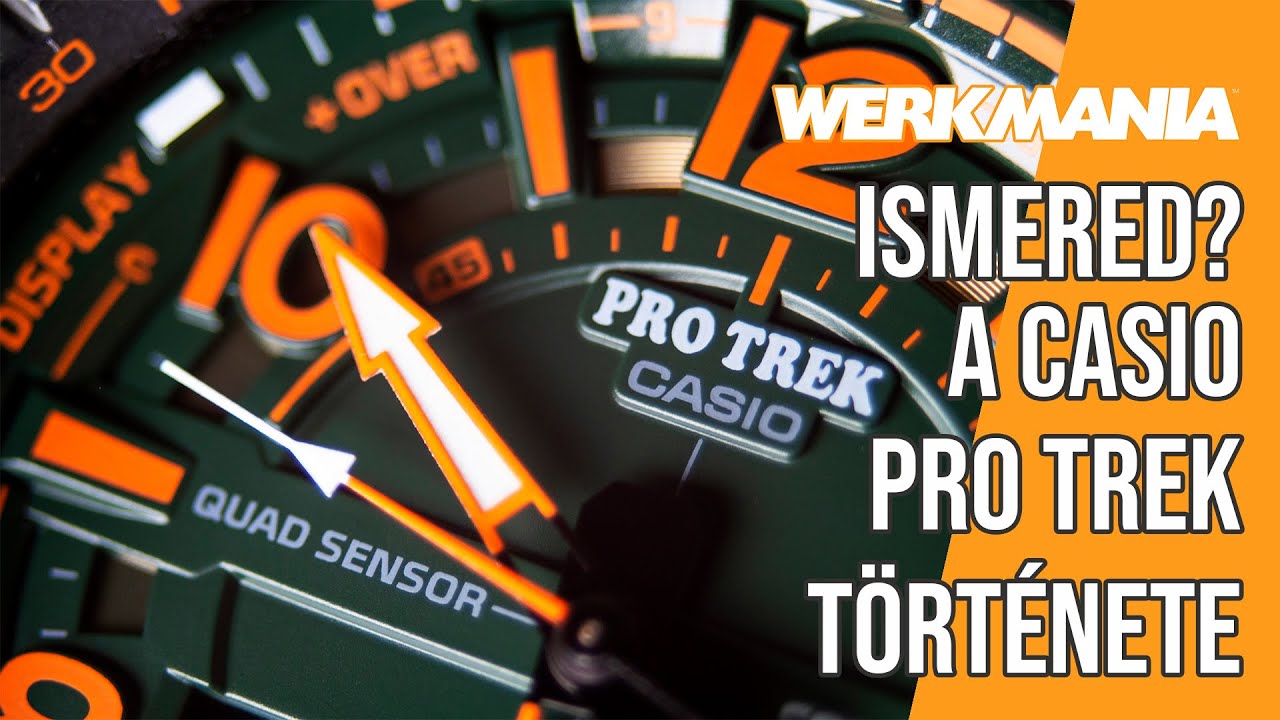A Casio Pro Trek története
