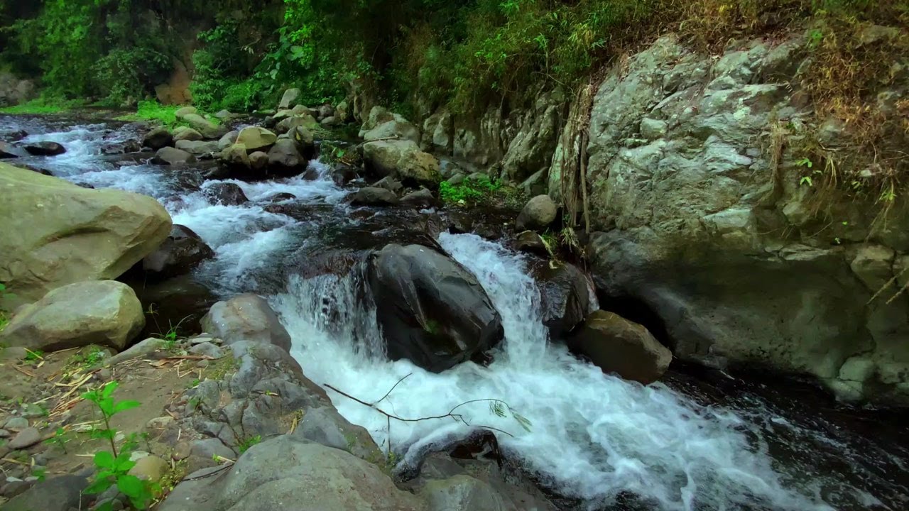 Calming Water Sounds for Yoga | Peaceful River Flow Ambience