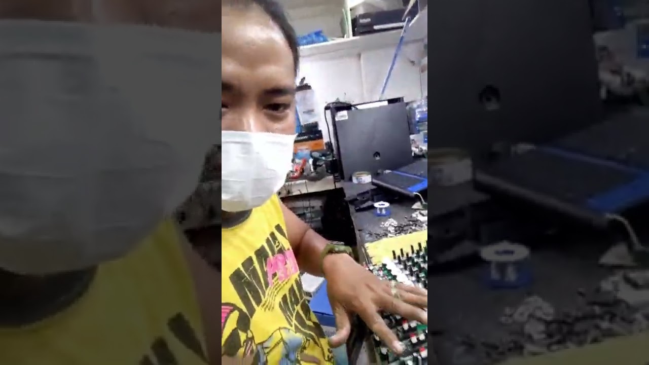 MG12XU 12channel not working and effects problem repair done step by step