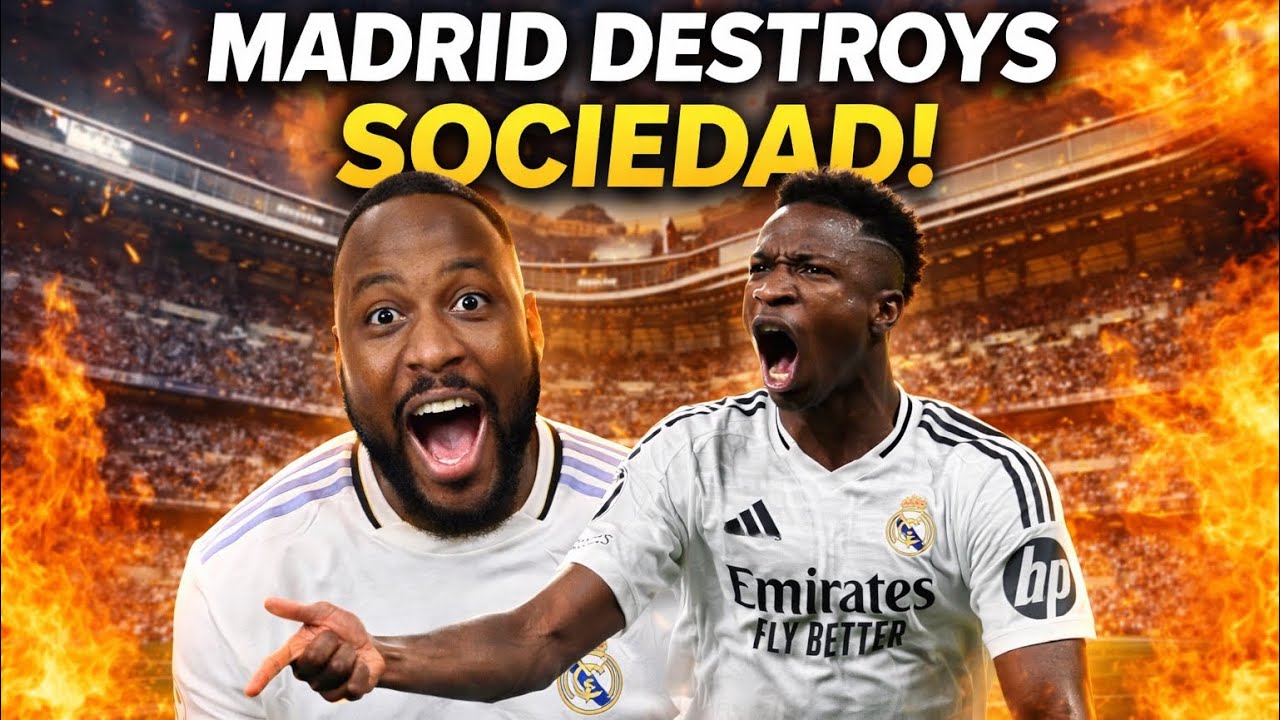 Real Madrid Destroy Real Sociedad 4-1| Post match reaction 