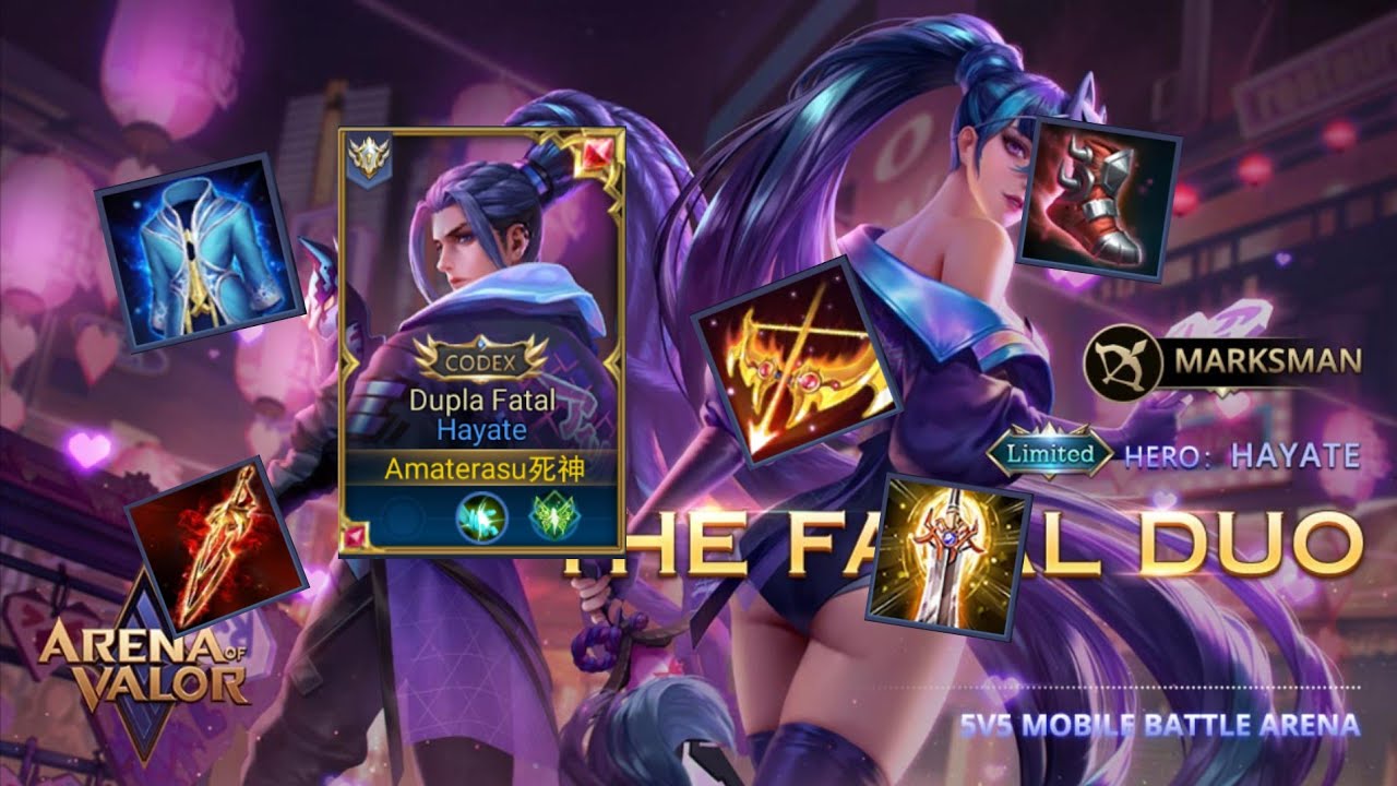 HAYATE JUNGLE EO PICK MAIS ROUBADO DA RANKD !!!!! | Arena of valor (Aov)