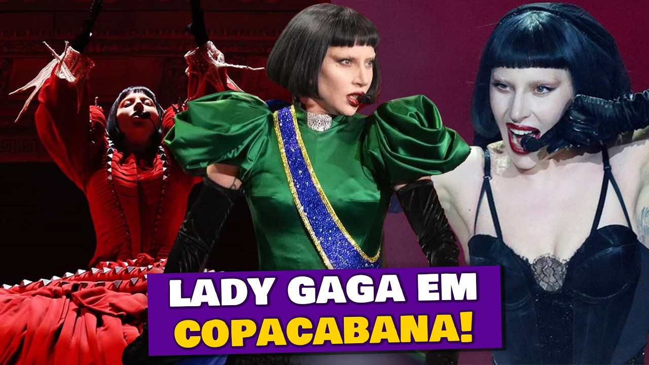 Lady Gaga em Copacabana TUDO QUE ROLOU!