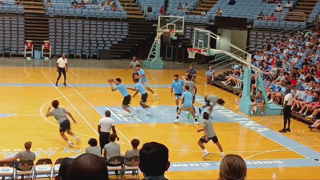 2024 Carolina Tar Heels basketball alumni game SESSION 2 (1st Half)