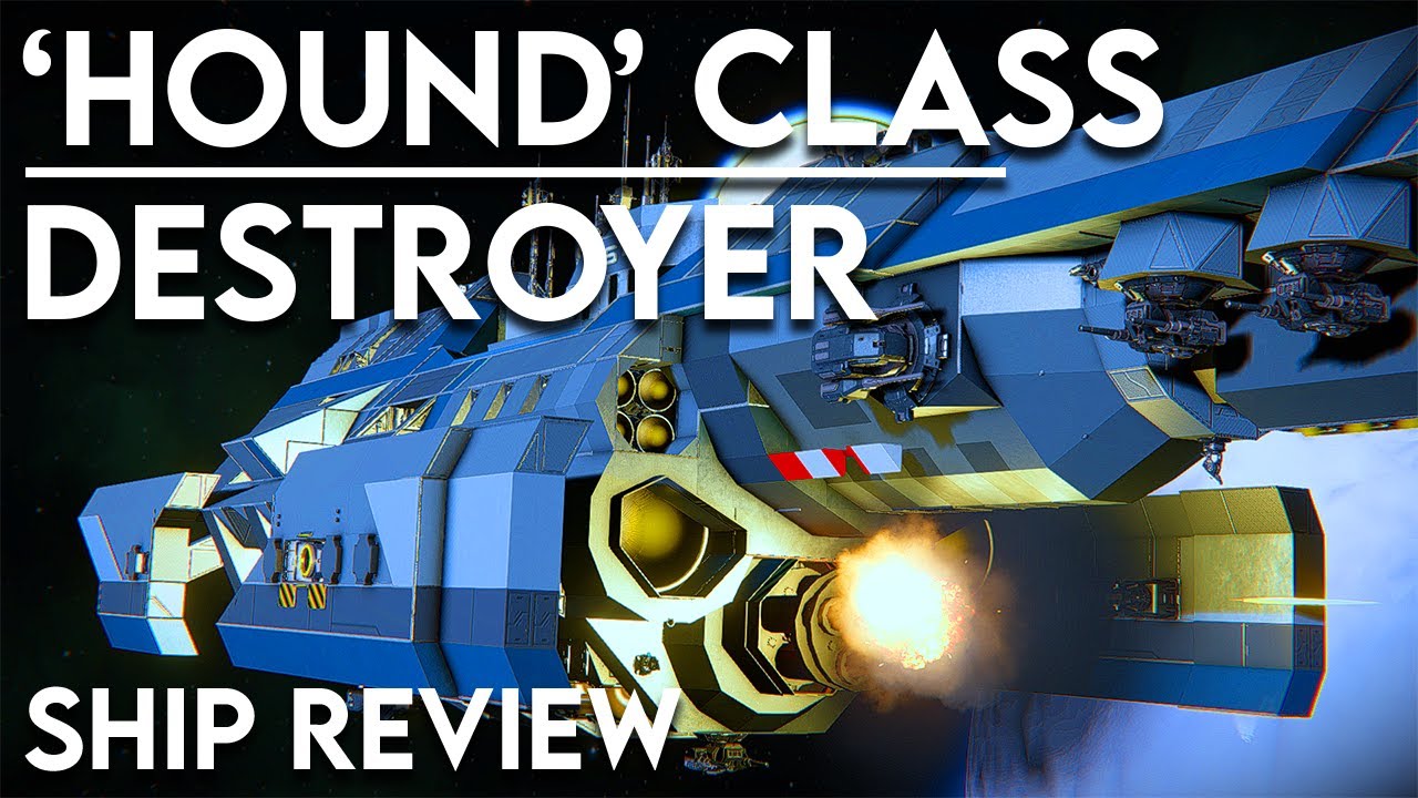 Destroyer with GIANT gatling gun