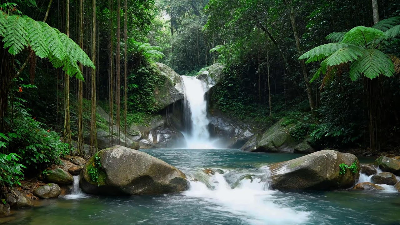 Tranquil River Ambience 🌊 Soothing Water Flow for Meditation and Calm Mind #1314