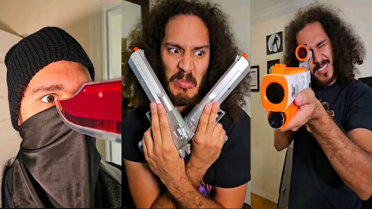 😱 Trying Out Some New Weapons | New CocobrED Funny TikTok Compilation with Zira, Kris & Others