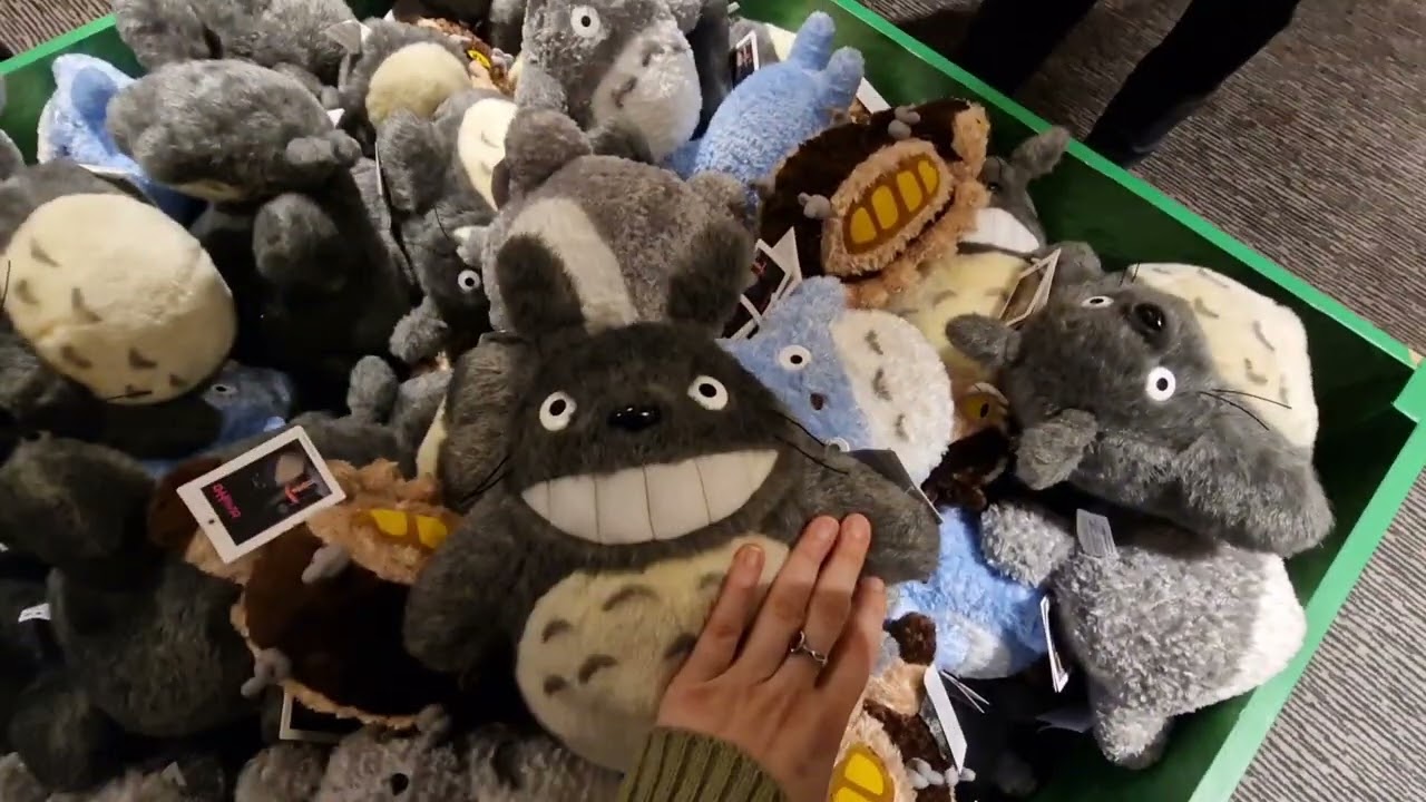 My Neighbor Totoro gift shop walk through at The Barbican, London 29/12/23