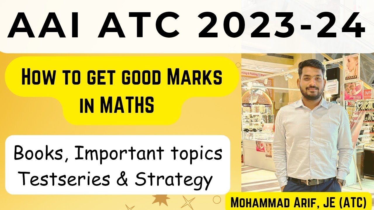 AAI ATC Maths Preparation | 45 Days Master Plan ✅️