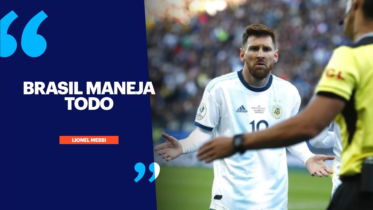 Messi, enojado con la Conmebol: 