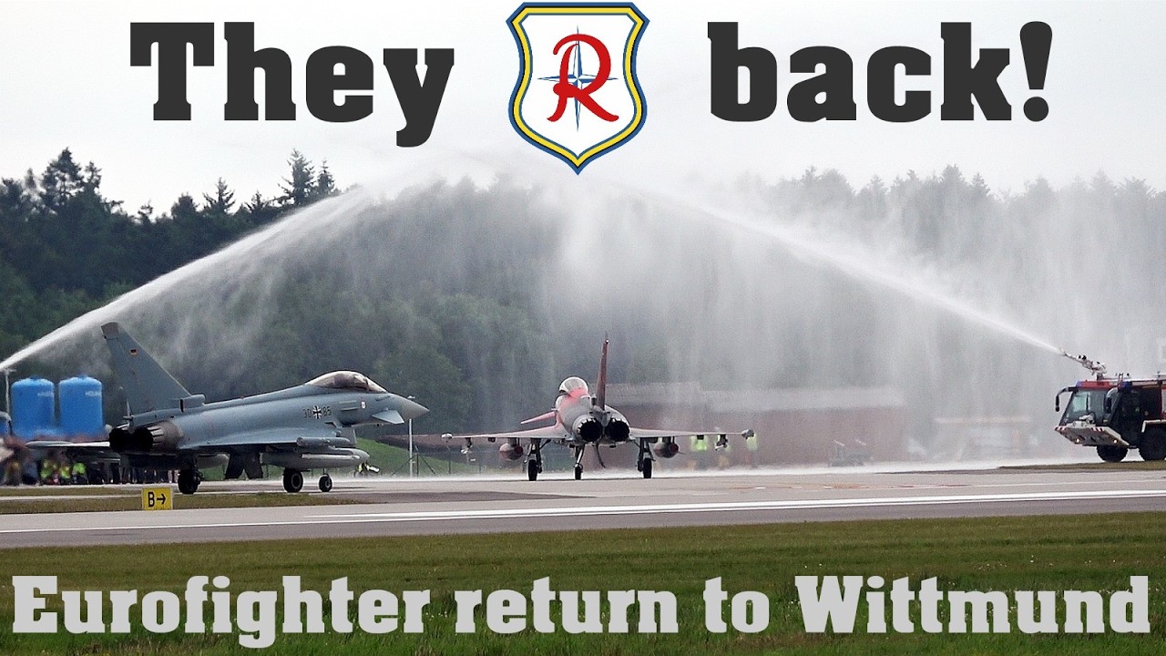 EUROFIGHTER nach 3 Jahren zurück in Wittmund - Bundeswehr baut Geschwader wieder auf
