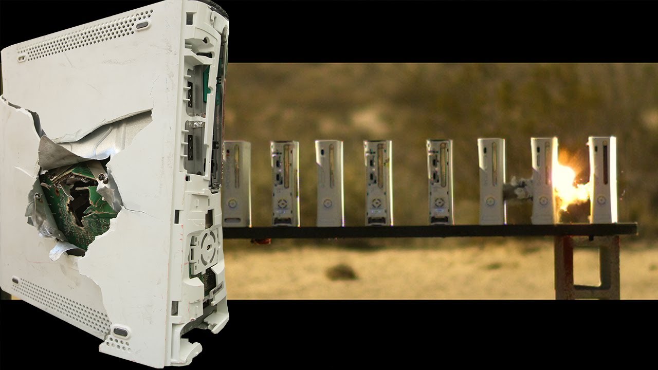 How Many Xbox Consoles Will a .50 Cal Go Through?