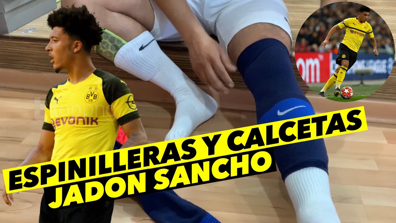 JADON SANCHO | ESPINILLERAS Y CALCETAS | JUEGA COMO PROFESIONAL