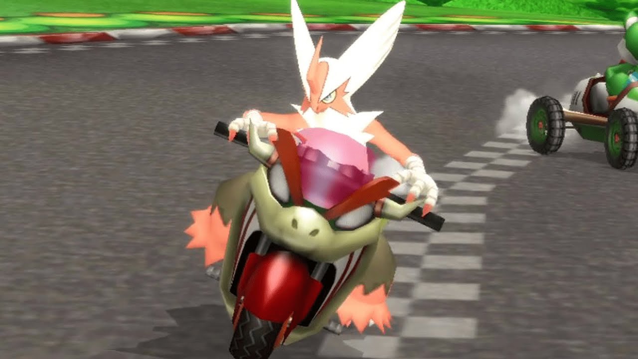 Mega Blaziken (Pokémon) in Mario Kart Wii