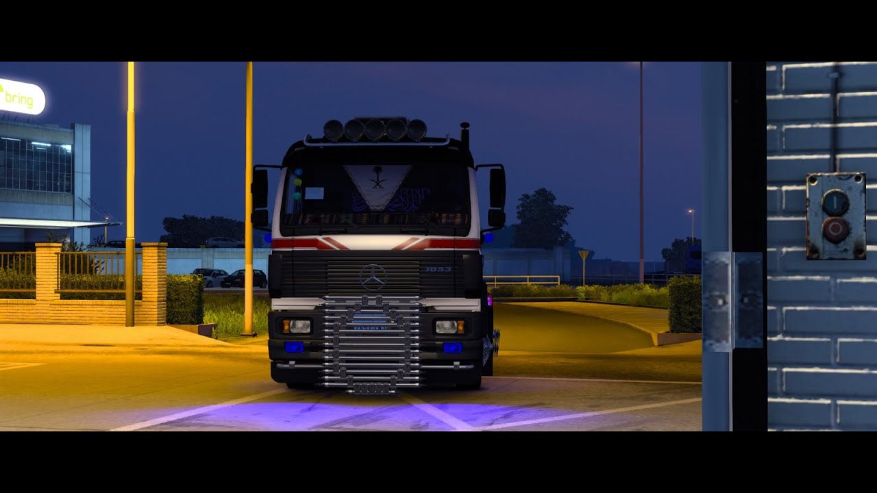 محاكي الشاحنات صممت شاحنة البي مرسيدس بنز sk اخيراً | Euro Truck Simulator 2