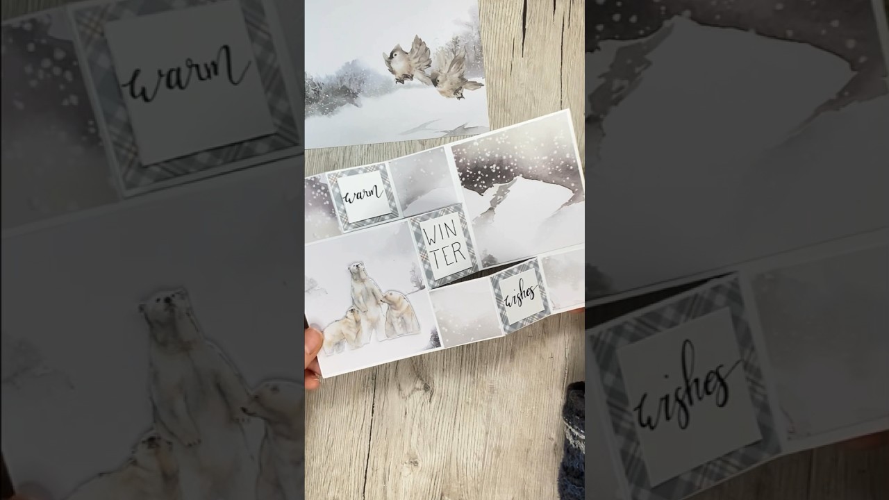❄️🤩 Super fun card idea! 