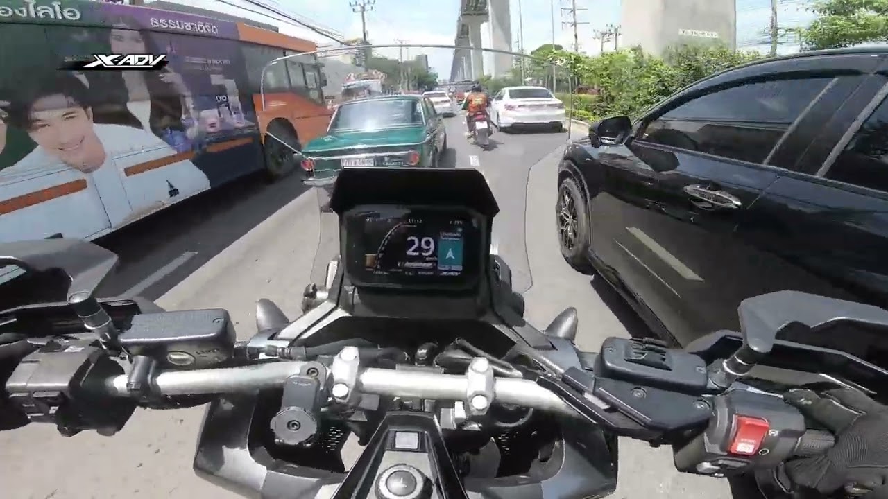 Ep.101 Honda X adv 750, Ride to work on 2025-08-04