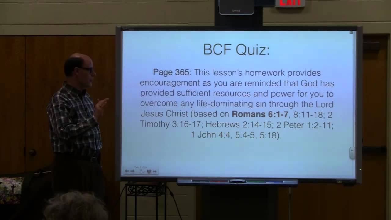 BC&D-51 Lesson 20-2 - Life Dominating Sins 1 - Part 2