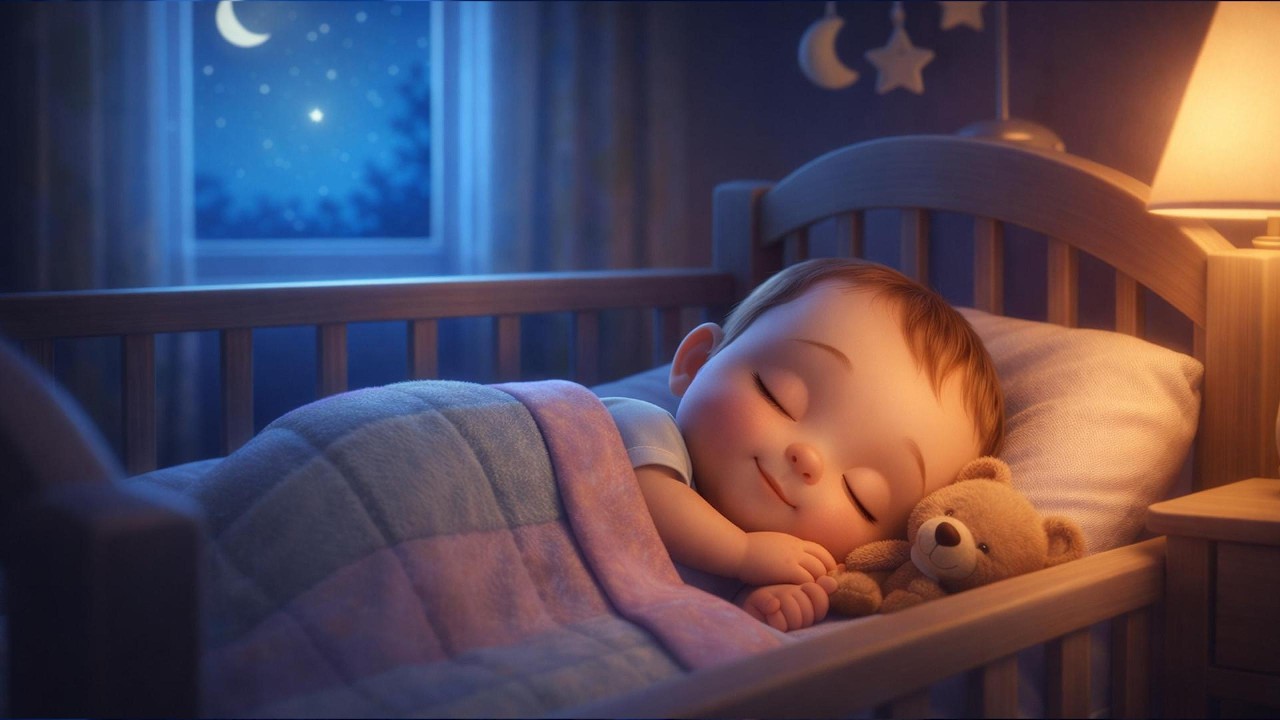 🌙 Lullaby for Babies to Sleep 💤 Gentle Mozart Baby Sleep Music for Night Routine (30 Min)