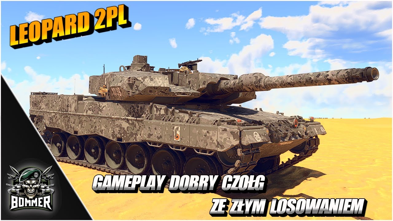 GAMEPLAY Leopard 2 PL dobry czołg ze złym losowaniem || WAR THUNDER ||