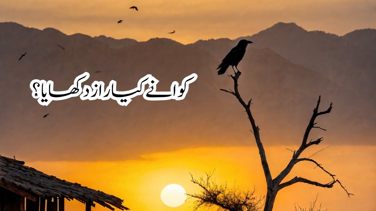 Kawe Se Seekha Gaya Akhlaqi Sabak | Islamic Moral Stories In Urdu | Naila Ke Alfaz