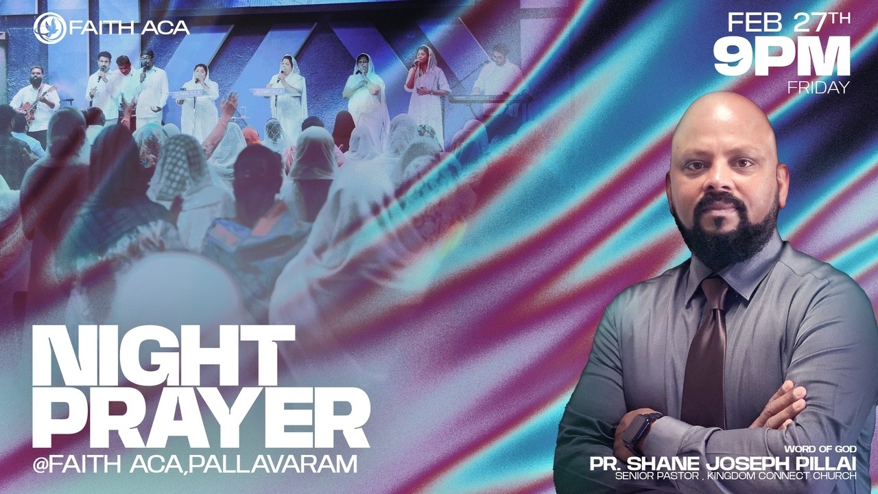 LIVE | இரவு ஜெபம் - Night Prayer | Pas.Shane Joseph Pillai