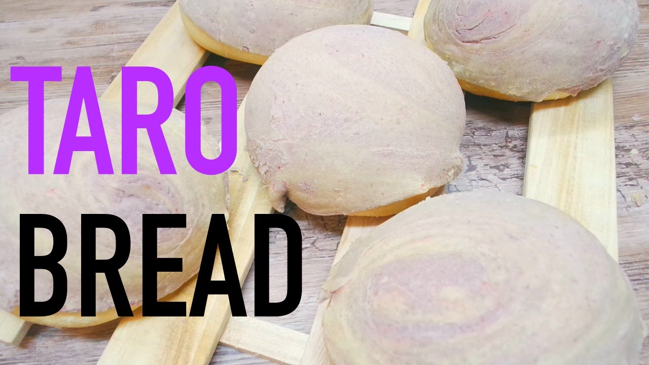 TARO BREAD RECIPE 🍞💜
