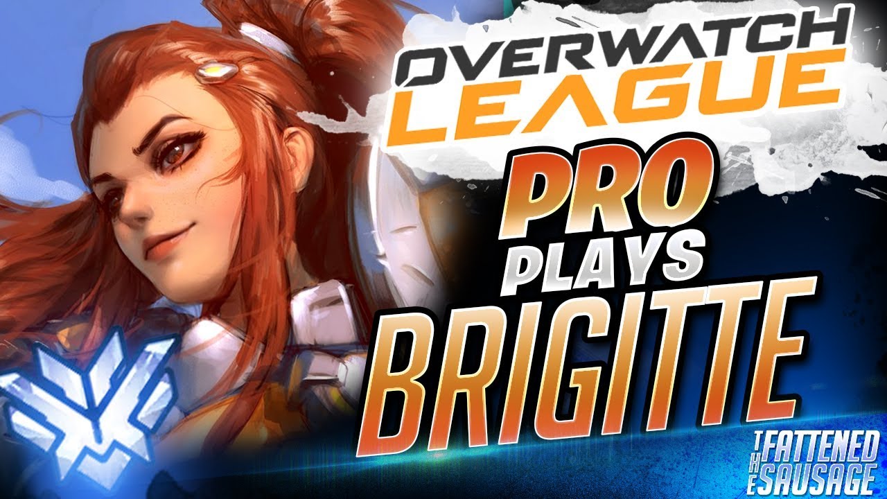 Overwatch League Pro Plays BRIGITTE In Competitive! ft Chipshajen [Dallas Fuel]