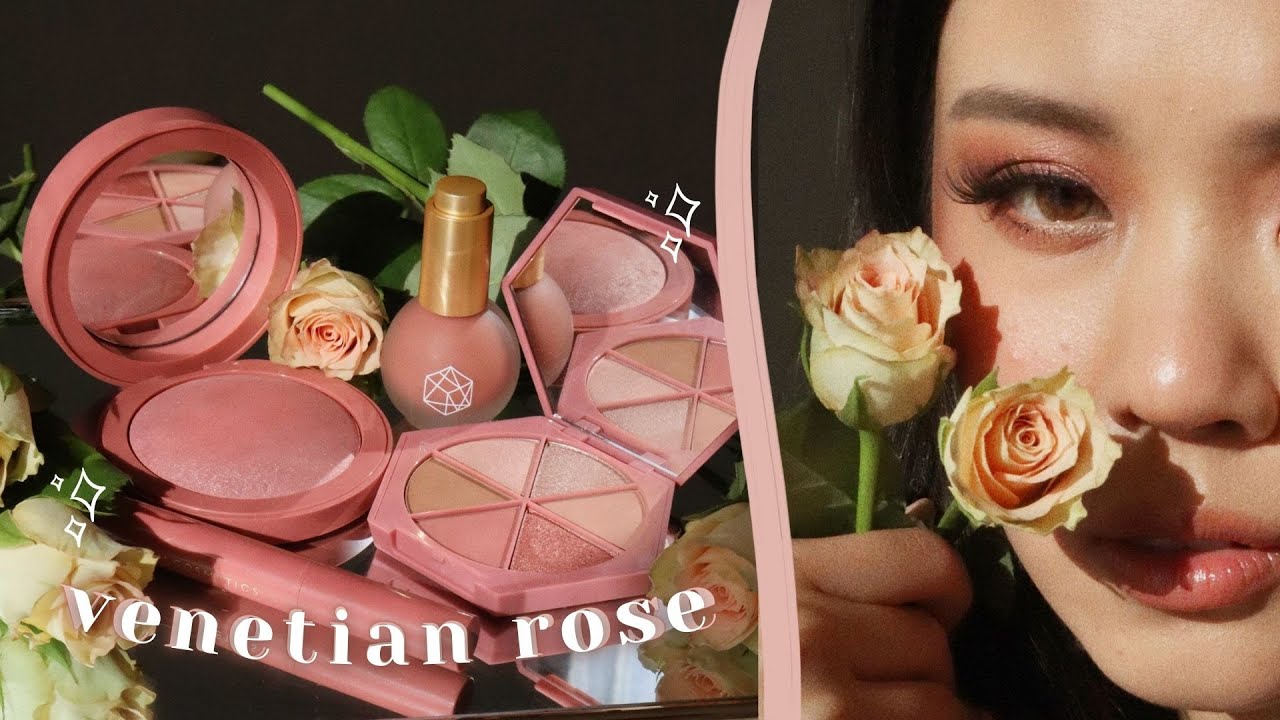 VENETIAN ROSE by EM COSMETICS 🥀 full face tutorial!