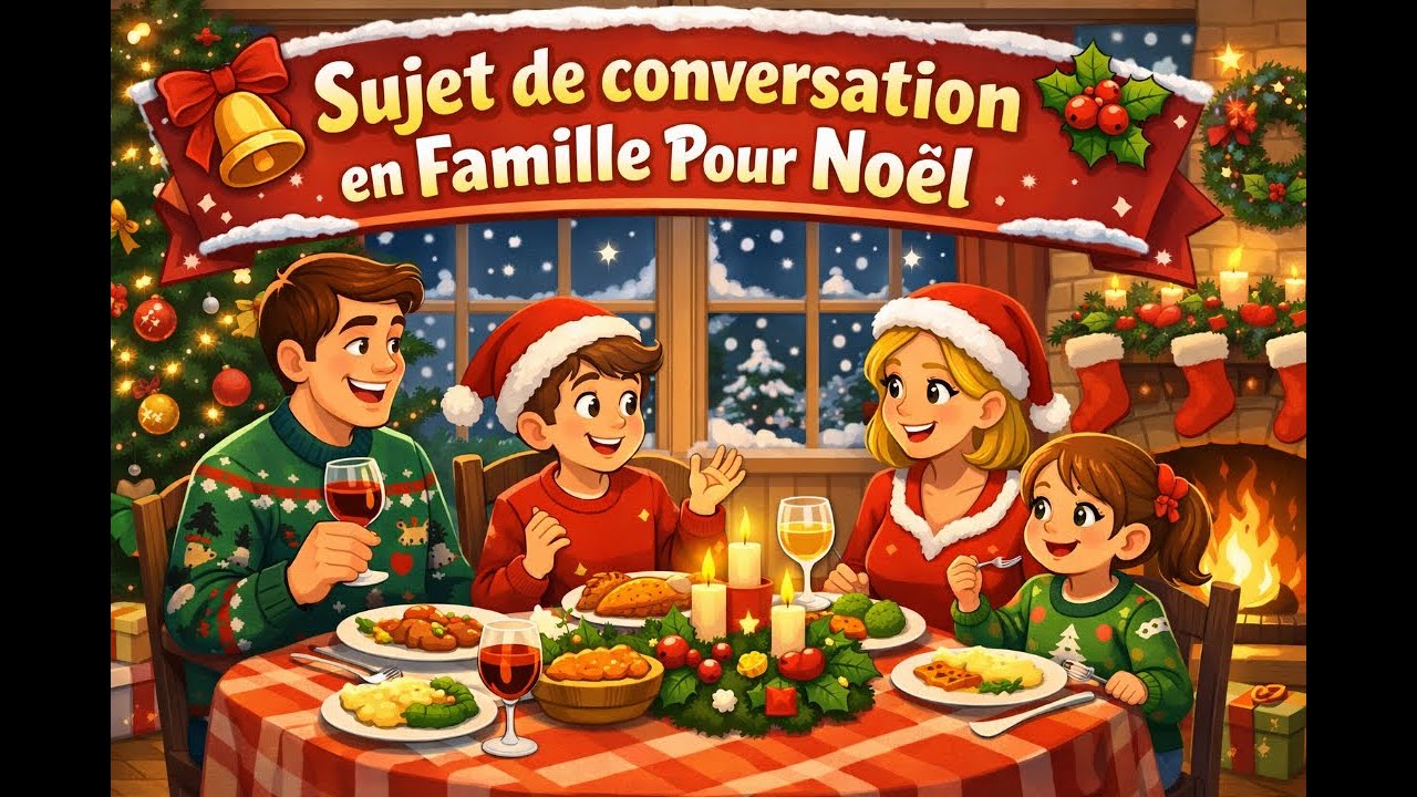 Parlons de Noël - Sujets de Conversation à un Repas de Famille