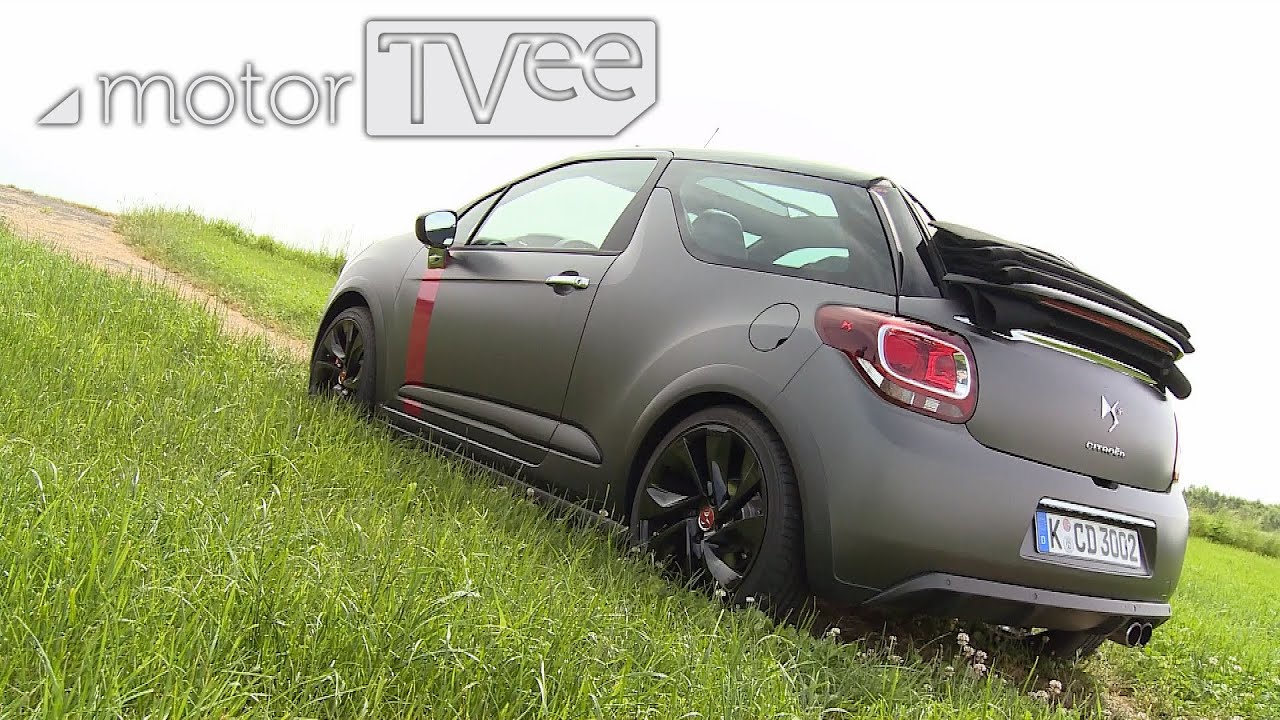 Citroen DS3 Racing Convertible - Small racer with folding roof | motorTVee
