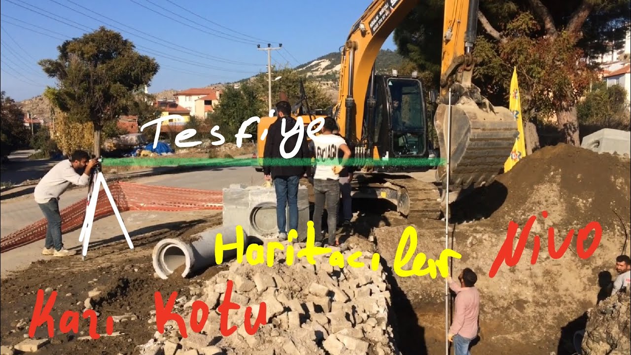 Nivo ile Altyapı İmalatı (Haritacıların Altyapı Tesfiyesi)