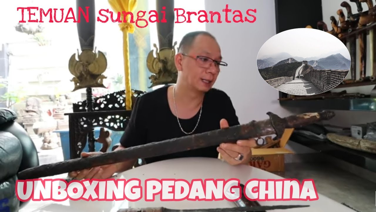 Unboxing Pedang China Dan Tombak Era Singosari