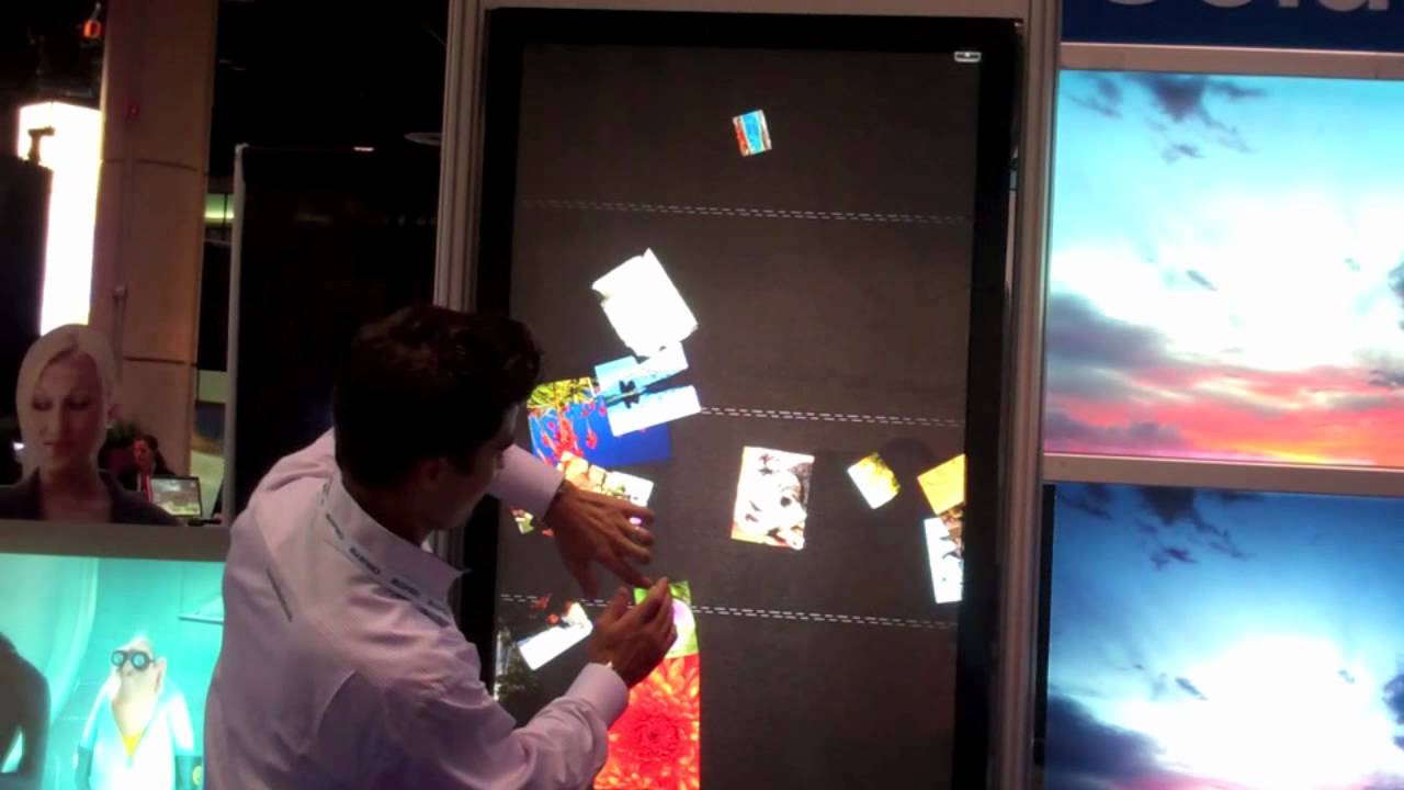 Touch Screen Overlay Solution for TV's and Digital Displays